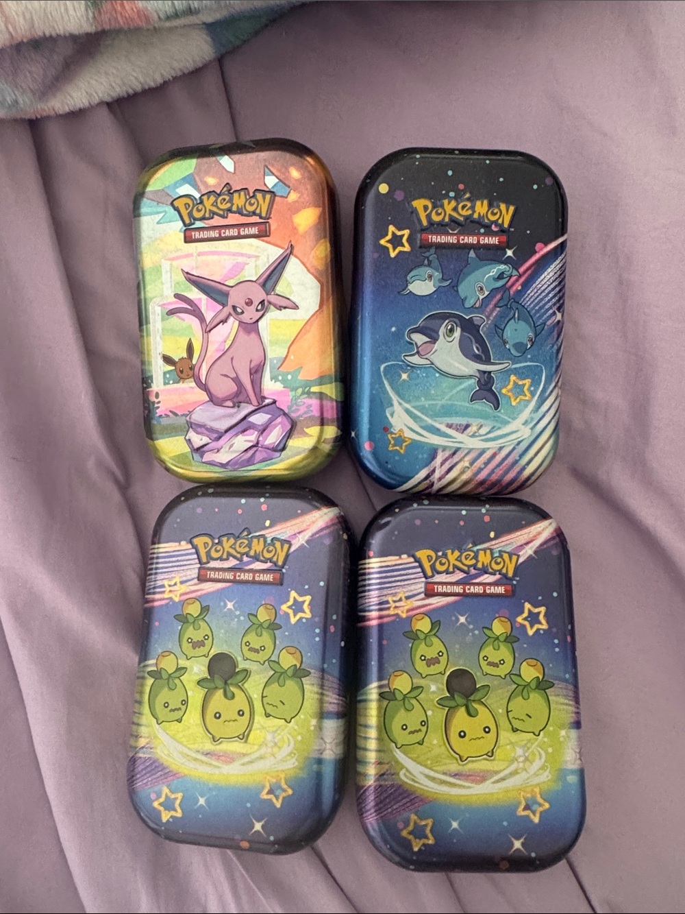 Pokemon tins